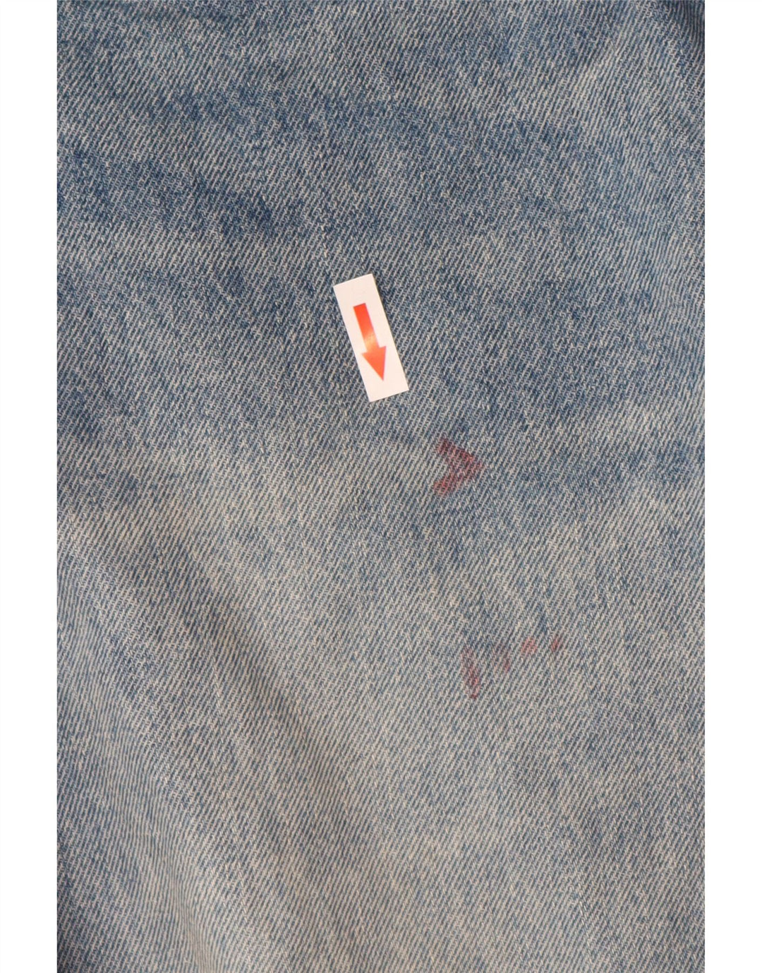 Levi's Mens 551 Straight Jeans W34 L32 Μπλε βαμβακερό