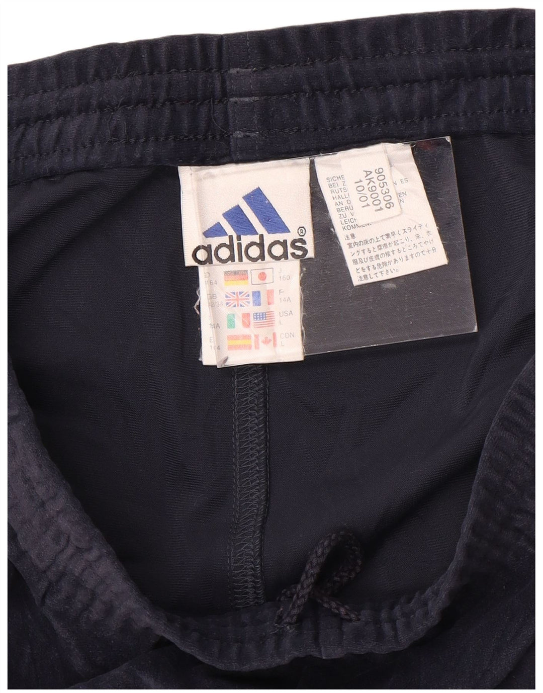 ADIDAS για αγόρια αθλητικά παντελόνια Joggers 13-14 ετών Navy Blue Polyester