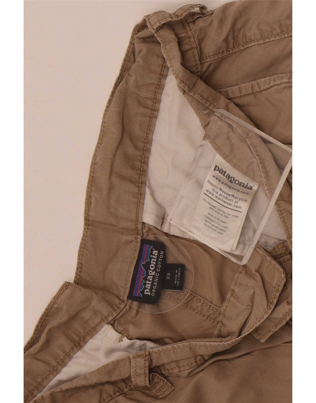 Ανδρικό σορτς Chino Patagonia W33 Βαμβακερό μεσαίο μπεζ