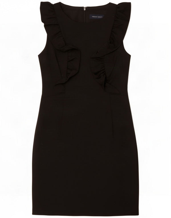 French Connection Womens Sheath Dress UK 8 Small Black