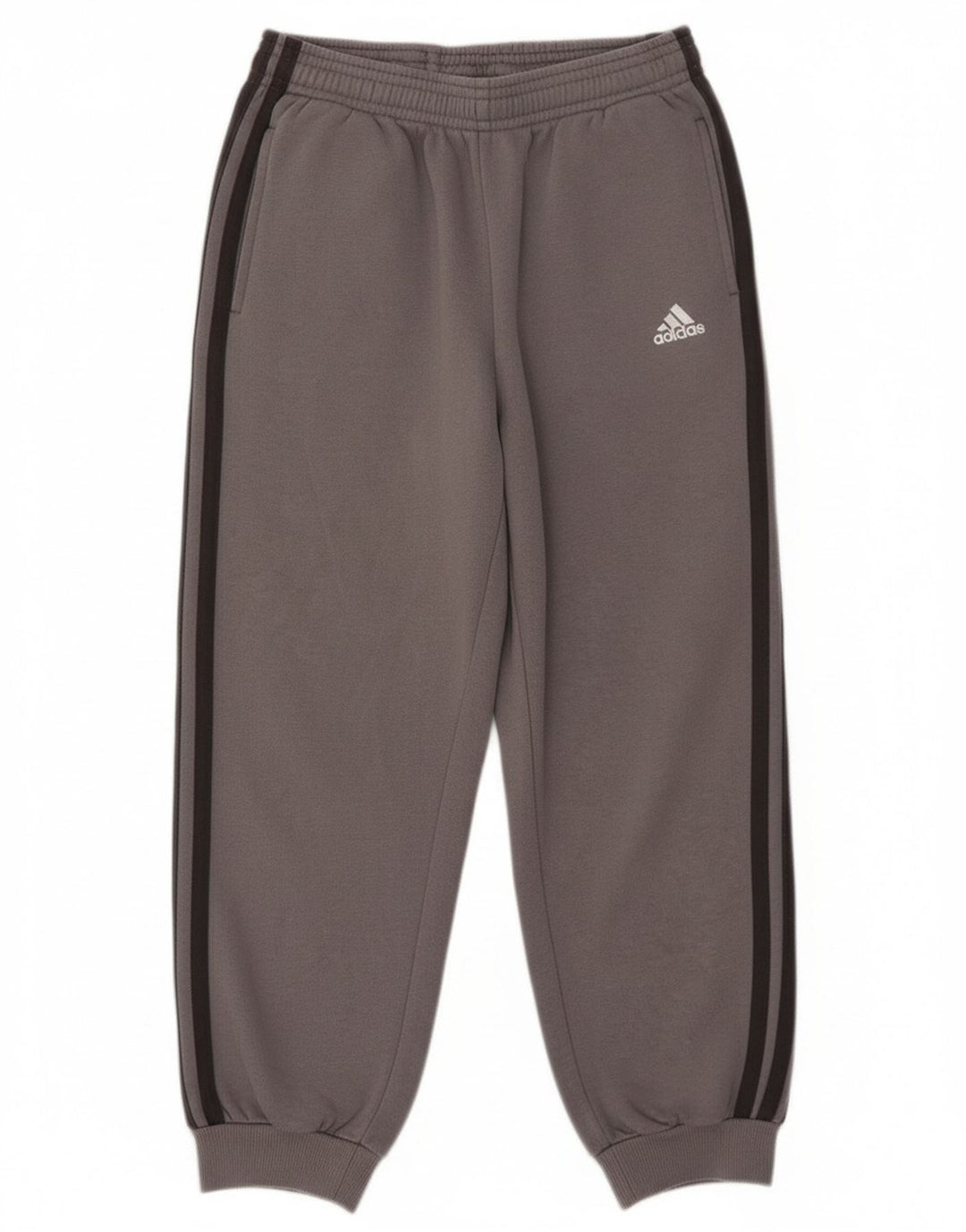 Adidas Boys αθλητική φόρμα παντελόνι Joggers 7-8 ετών γκρι βαμβακερό