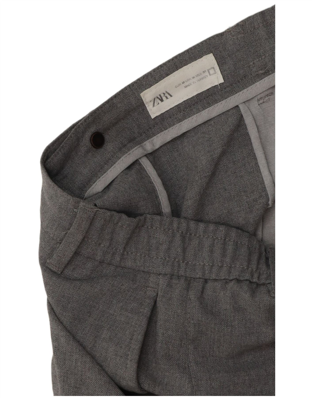 Ανδρικό παντελόνι Zara Slim Chino Medium W31 L28 Γκρι