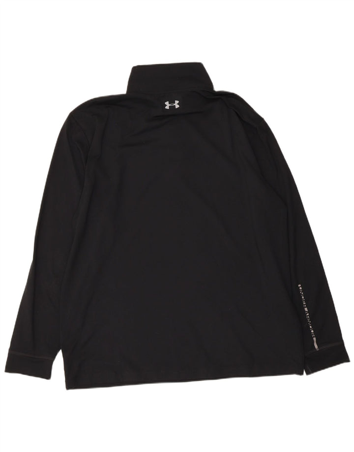 Ανδρική φόρμα πουλόβερ με φερμουάρ Under Armour Top Large Μαύρο