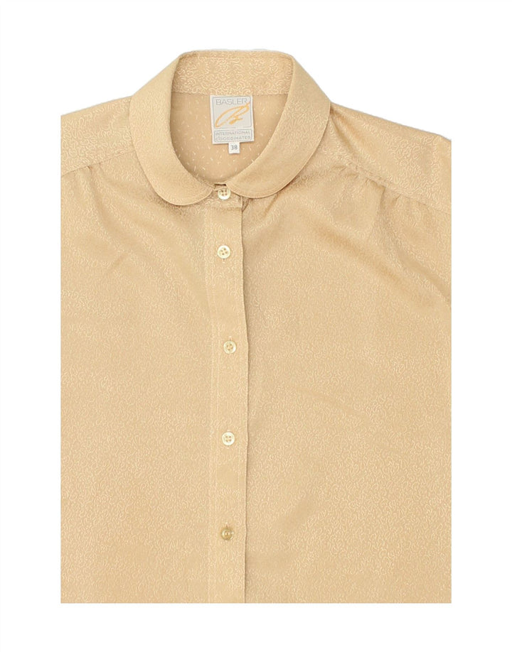 BASLER Womens Shirt Blouse EU 38 Medium Beige Paisley Polyester Vintage Basler and Second-Hand Basler from Messina Hembry 