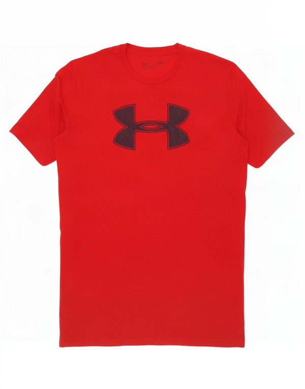 Ανδρικό γραφικό μπλουζάκι Under Armour Top Medium Red