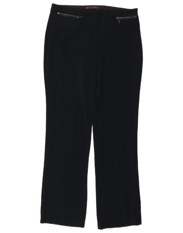 Γυναικεία Casual Παντελόνια Marks & Spencer UK 12 Medium W32 L30 Navy Blue