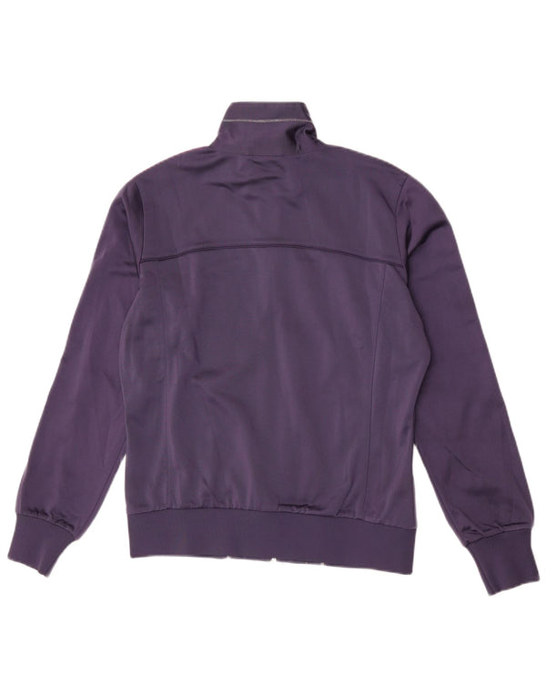 Champion Womens Heritage Fit Top Jacket UK 14 Medium Purple