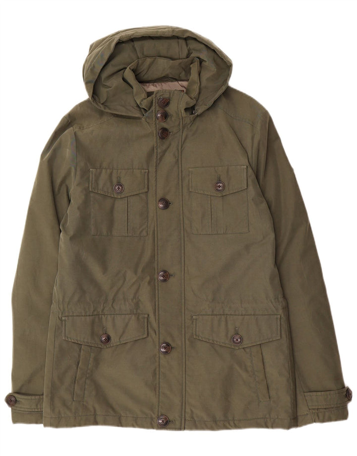 Canadiens Mens Utility Jacket EU 50 Large Green Cotton