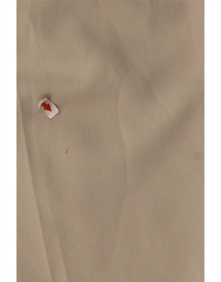 Zara Γυναικείο κοστούμι κωνικό παντελόνι Medium W28 L26 Off White Polyester