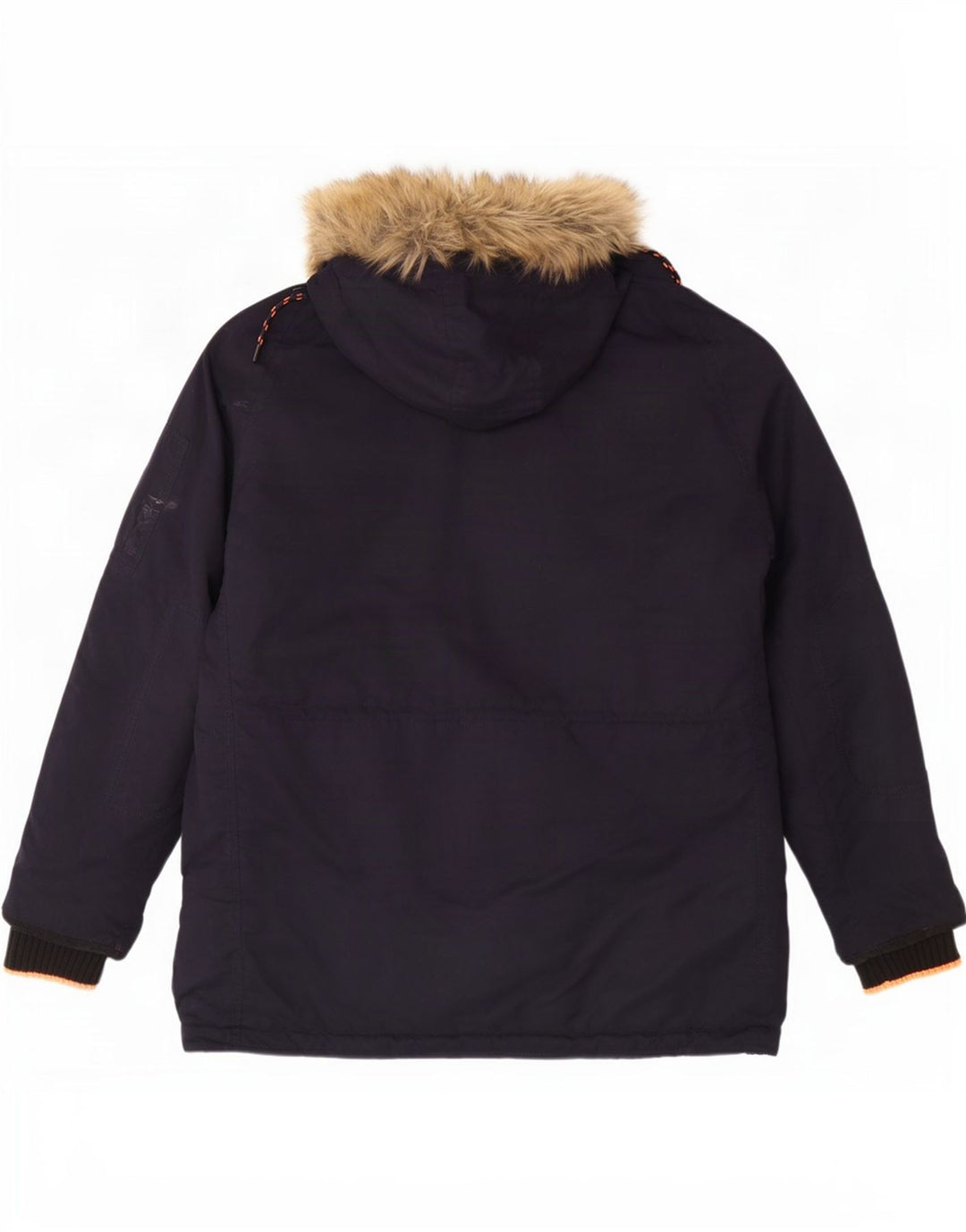 Ανδρικό μπουφάν Parka με κουκούλα Superdry UK 44 2XL Navy Blue Polyester