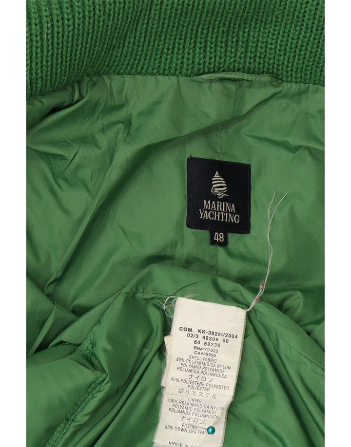 Marina Yachting Γυναικείο μπουφάν με επένδυση IT 48 XL Green Polyamide