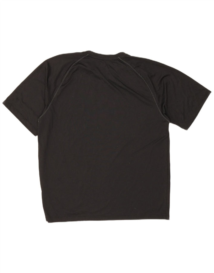 Γραφικό T-Shirt Adidas Ανδρικό UNC Pembroke Top μεγάλο μαύρο πολυεστέρα