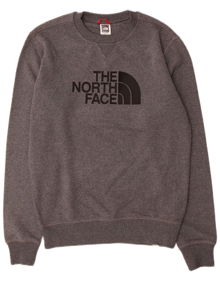 Ανδρικό γραφικό φούτερ North Face Jumper Μικρό Γκρι βαμβακερό