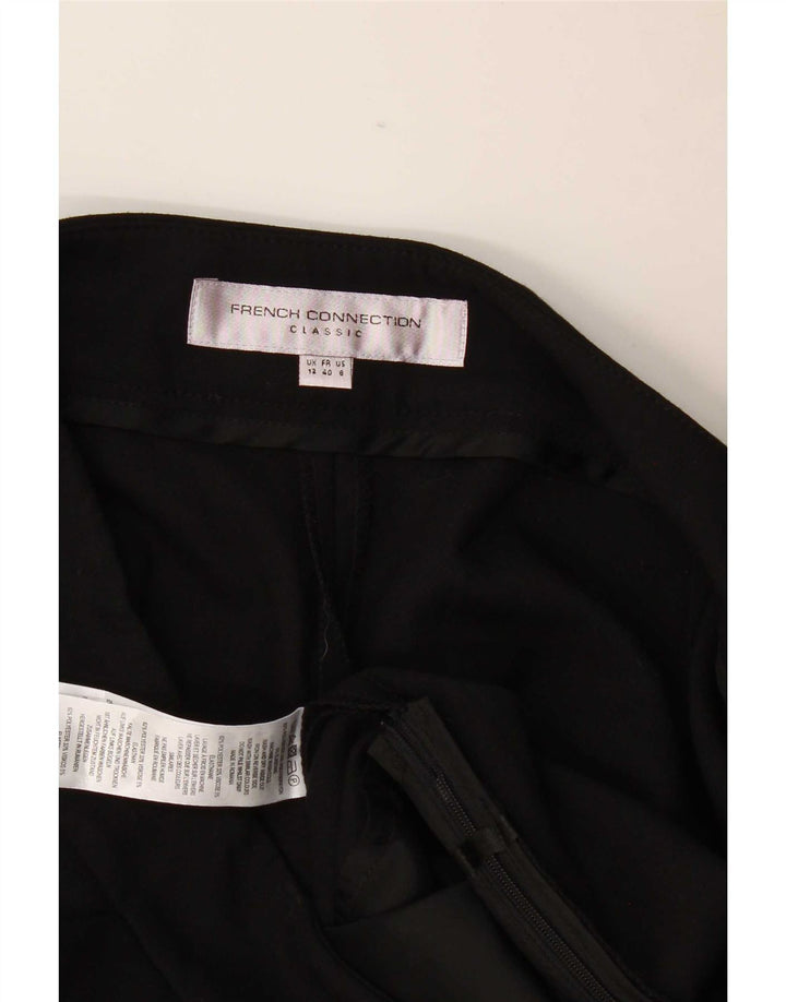 Γυναικείο Cropped Παντελόνι French Connection UK 12 Medium W32 L26 Black