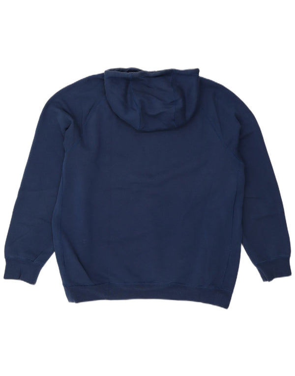 NIKE Ανδρικό Air Graphic Hoodie Jumper XL Navy Blue Cotton