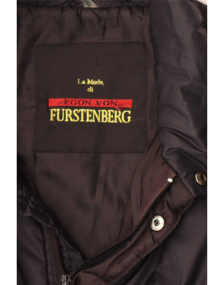 Ανδρικό μπουφάν με επένδυση Egon Von Furstenberg UK 40 Large Black