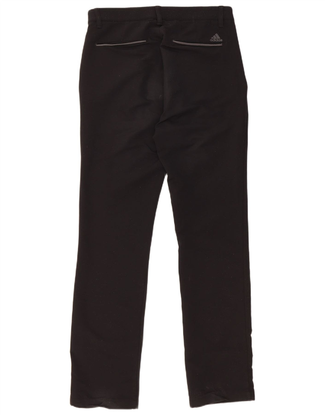 Ανδρικό ίσιο παντελόνι Chino ADIDAS W30 L32 Μαύρο πολυεστέρα