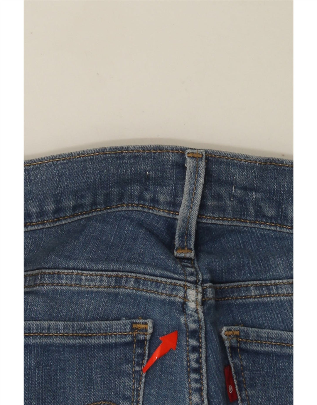 LEVI'S Γυναικείο 710 Super Skinny Jeans W25 L28 Μπλε Βαμβακερό