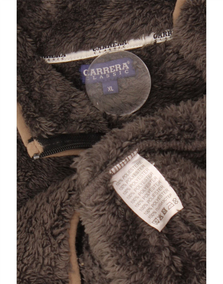 Carrera Γυναικείο φλις μπουφάν UK 18 XL καφέ πολυεστέρας