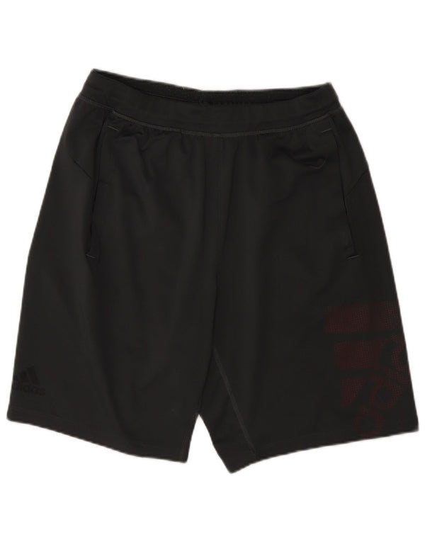 Ανδρικό γραφικό αθλητικό σορτς Adidas Small Grey Polyester