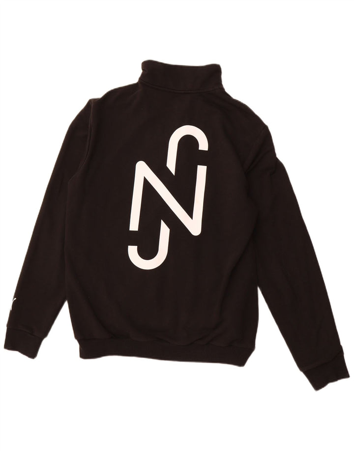 Ανδρική φόρμα αθλητικής φόρμας PUMA γραφικό Top Jacket Large Black