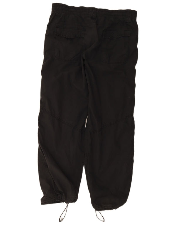 Nike Womens Joggers Cargo Παντελόνι UK 16 Large W34 L30 Μαύρο Πολυεστέρας