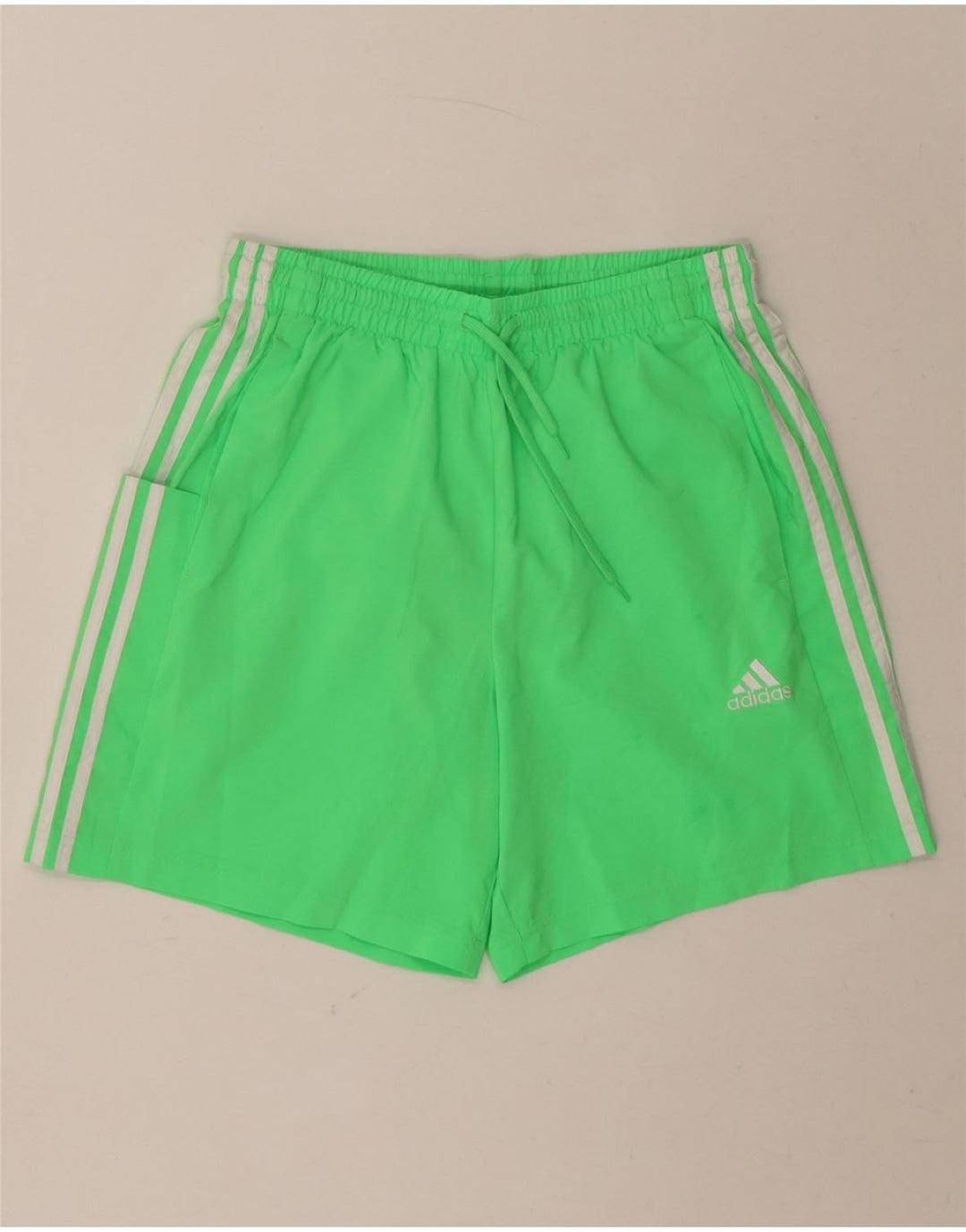 ADIDAS Mens Sport Shorts Medium  Green Polyester Vintage Adidas and Second-Hand Adidas from Messina Hembry 