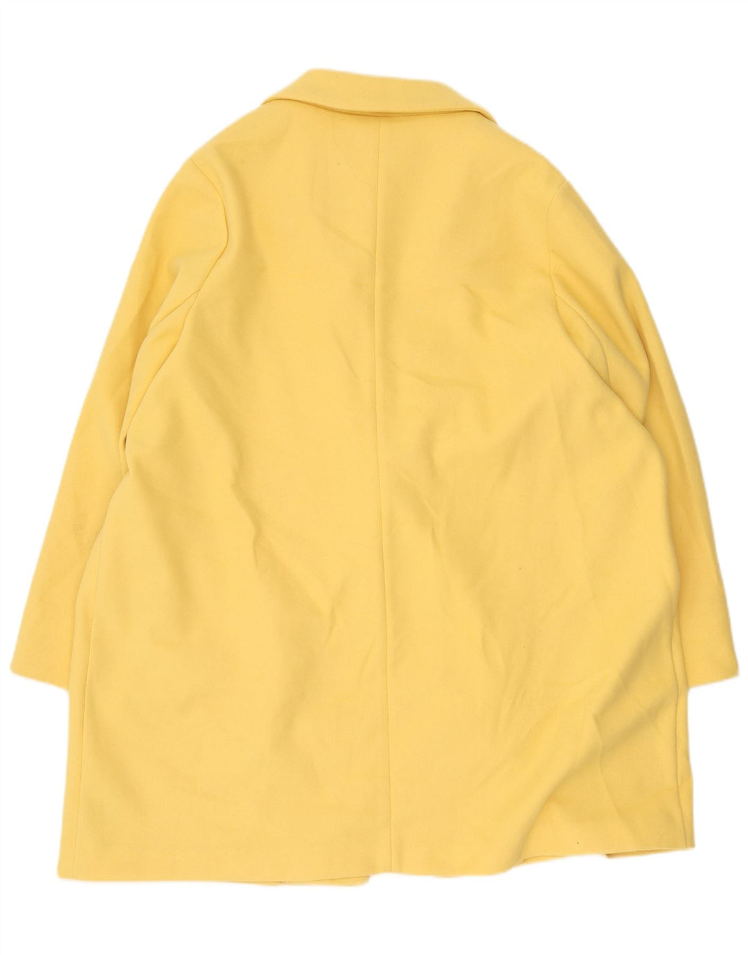 Marks & Spencer Γυναικείο Πανωφόρι UK 24 4XL Κίτρινο Βαμβακερό