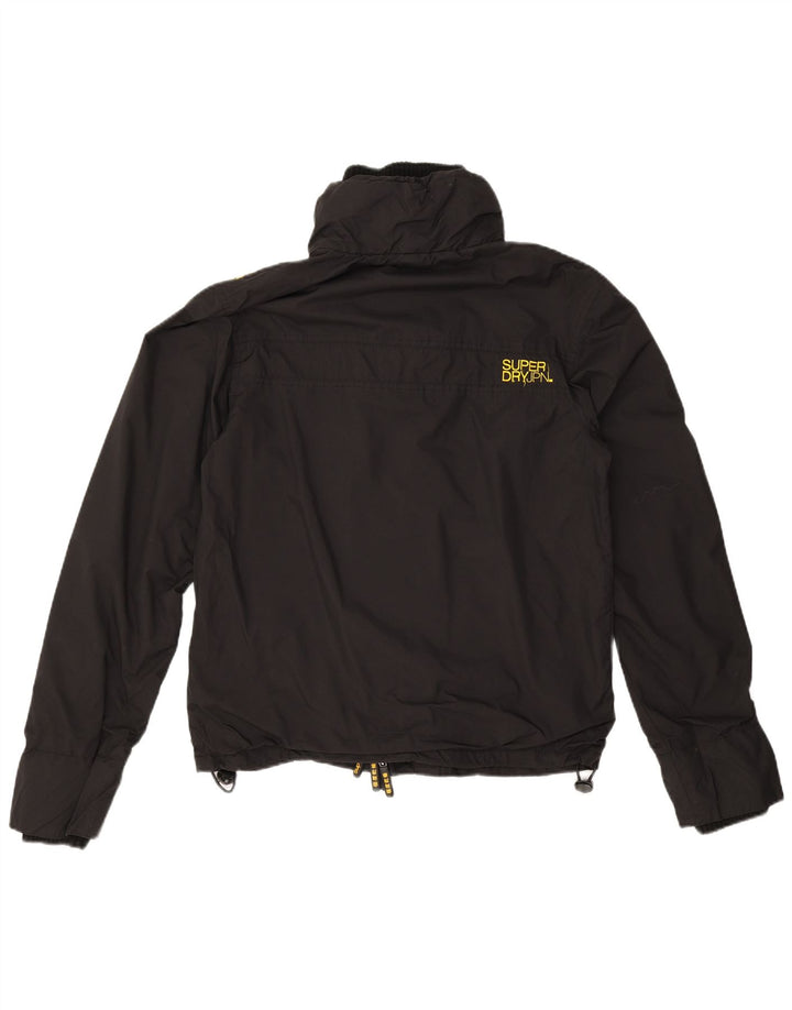 Superdry Γυναικείο Μπουφάν Windbreaker UK 14 Medium Black Nylon