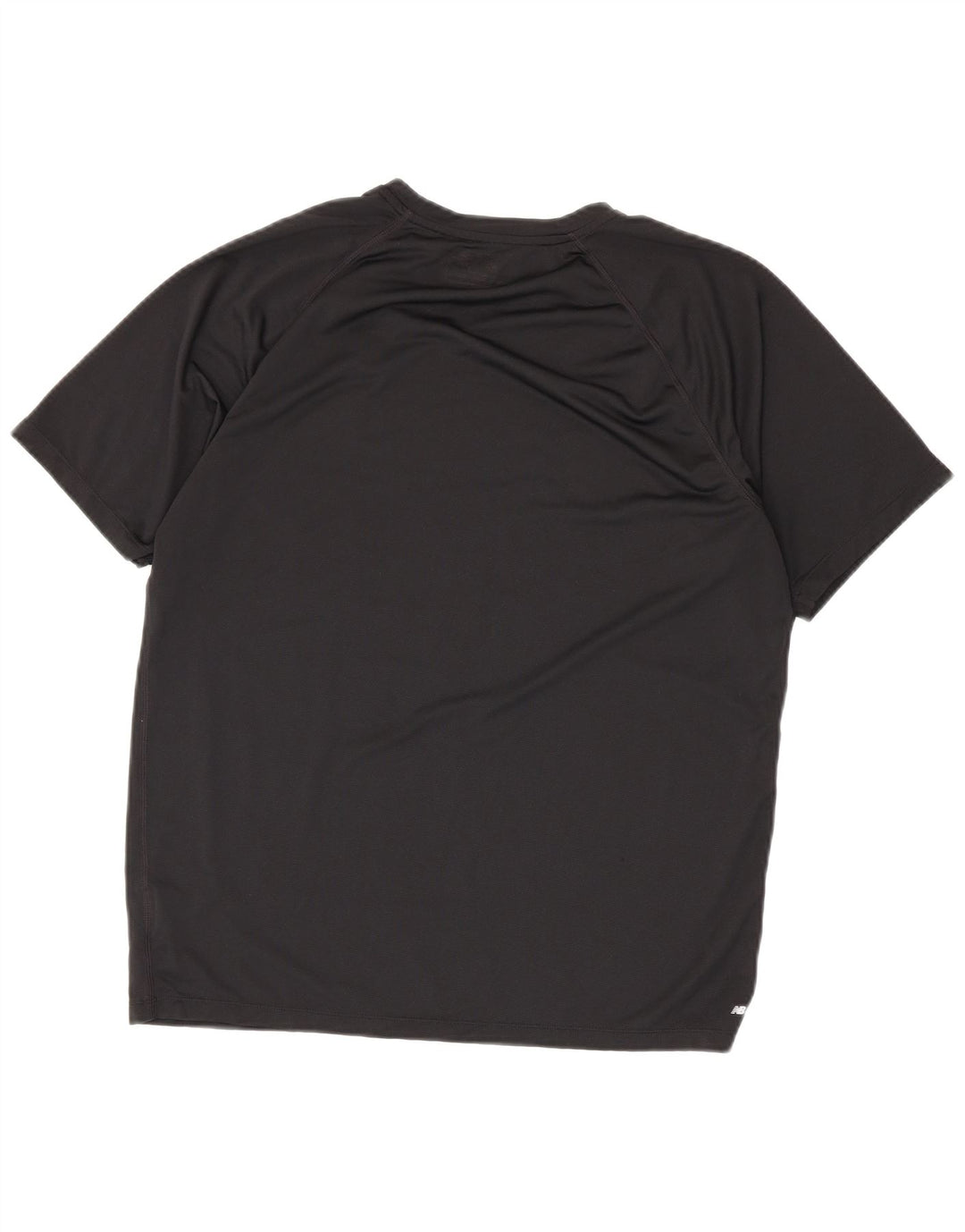 Ανδρικό γραφικό T-Shirt New Balance Top Large Μαύρο Πολυεστέρας
