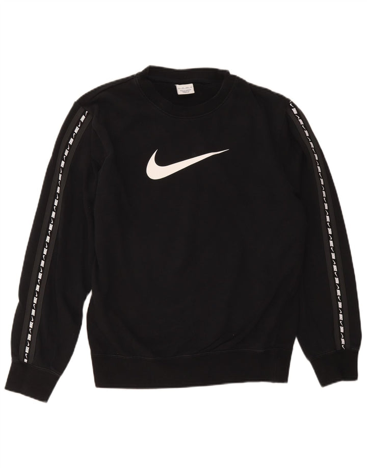 Ανδρικό γραφικό φούτερ Nike Jumper XS Μαύρο βαμβακερό