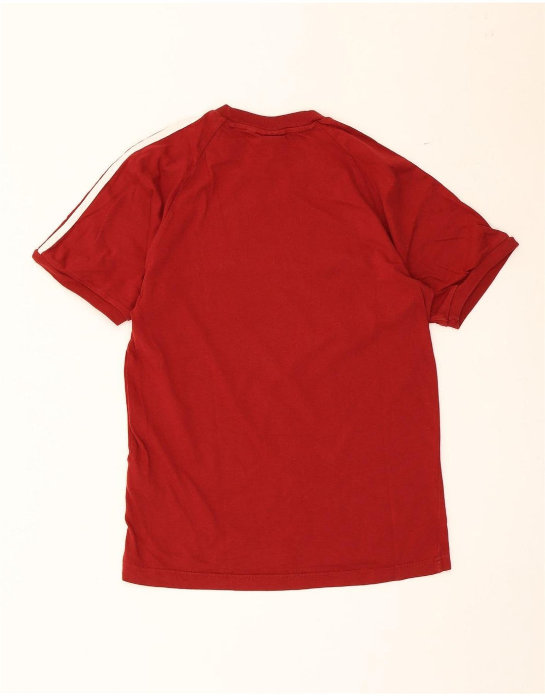 Ανδρικό T-Shirt Adidas Top Μικρό κόκκινο βαμβακερό