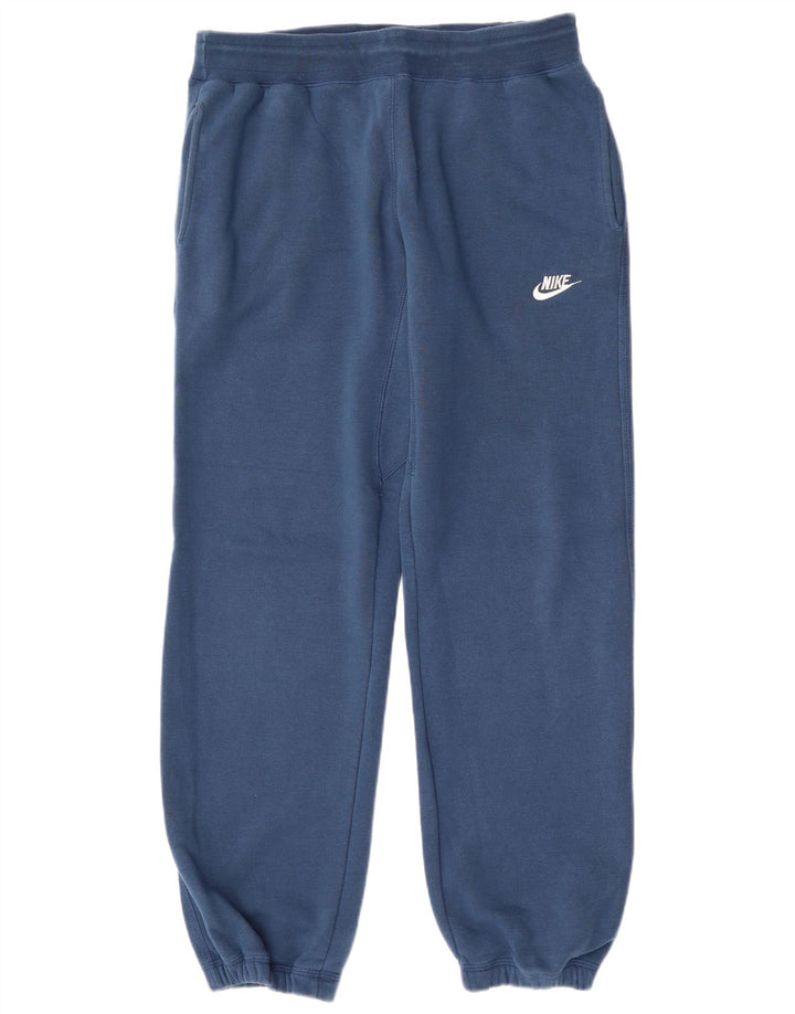Ανδρική αθλητική φόρμα Nike παντελόνι Joggers μεσαίο μπλε βαμβακερό