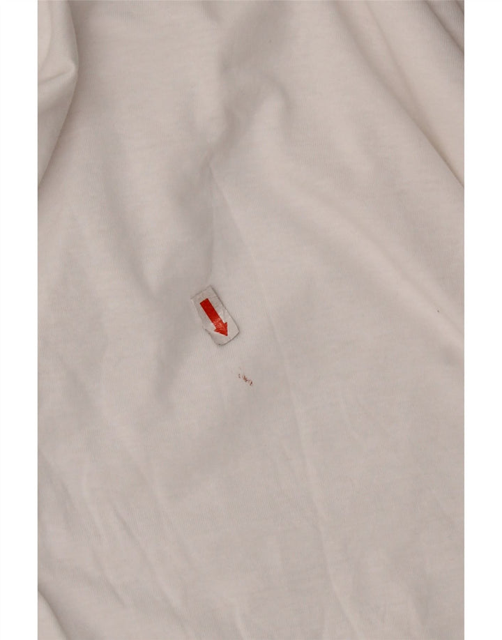 Ανδρικό T-Shirt JACK & JONES Τοπ μεσαίο λευκό βαμβακερό