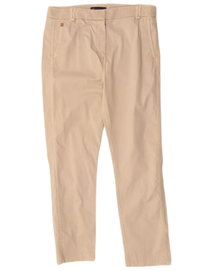 Marks & Spencer Γυναικείο παντελόνι Chino UK 14 Medium W30 L27 Beige βαμβακερό