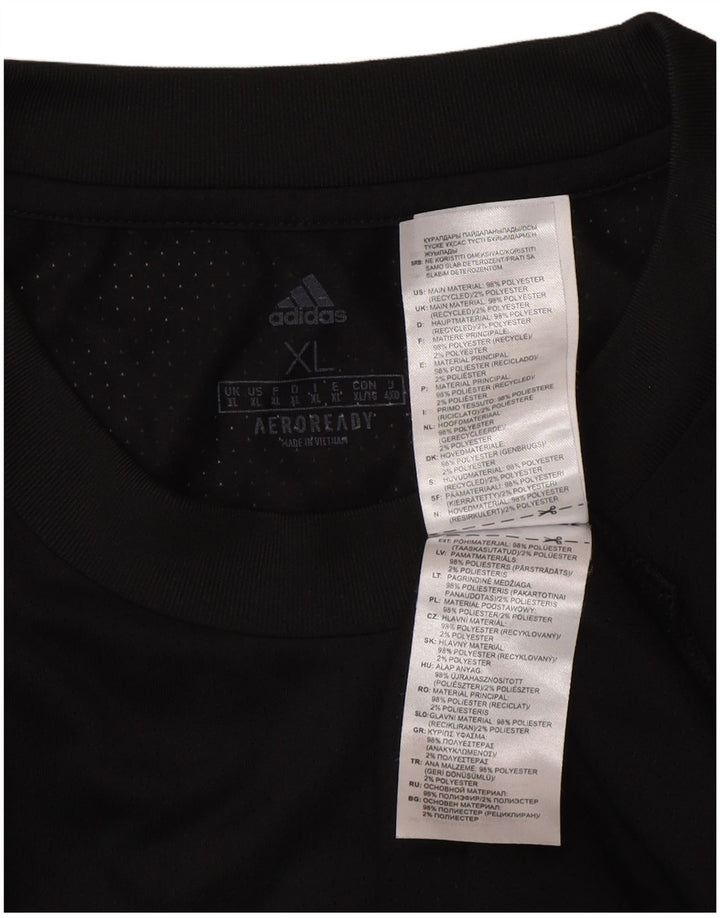 Adidas Ανδρικό γιλέκο Aeroready Top XL Μαύρο Πολυεστέρας