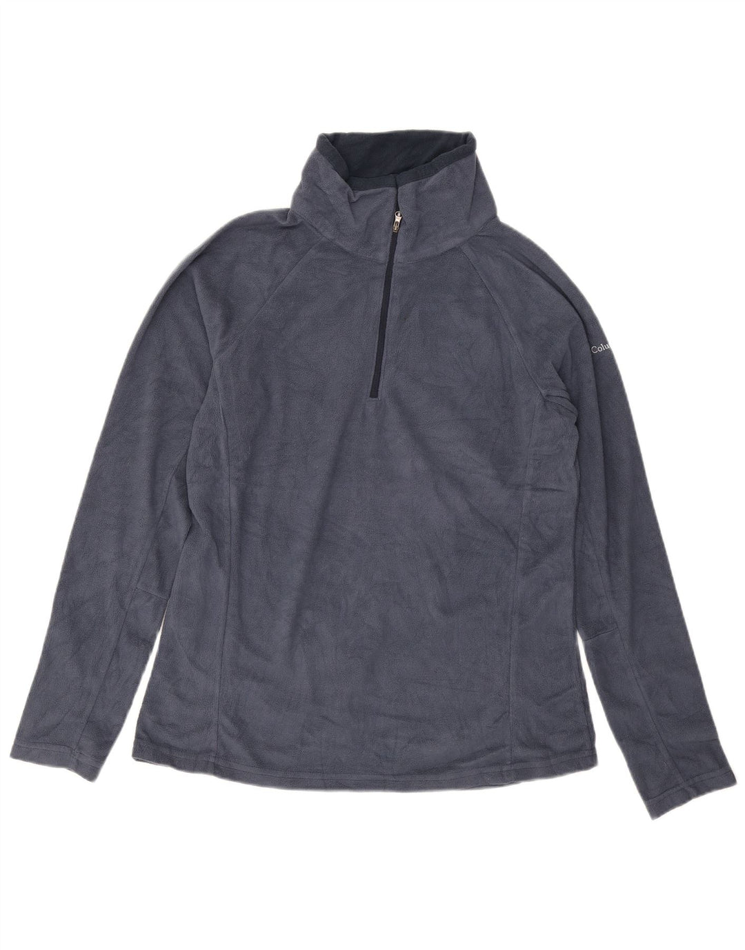 Columbia Ανδρικό φερμουάρ με λαιμόκοψη Fleece Jumper Μεγάλο Navy Blue Polyester