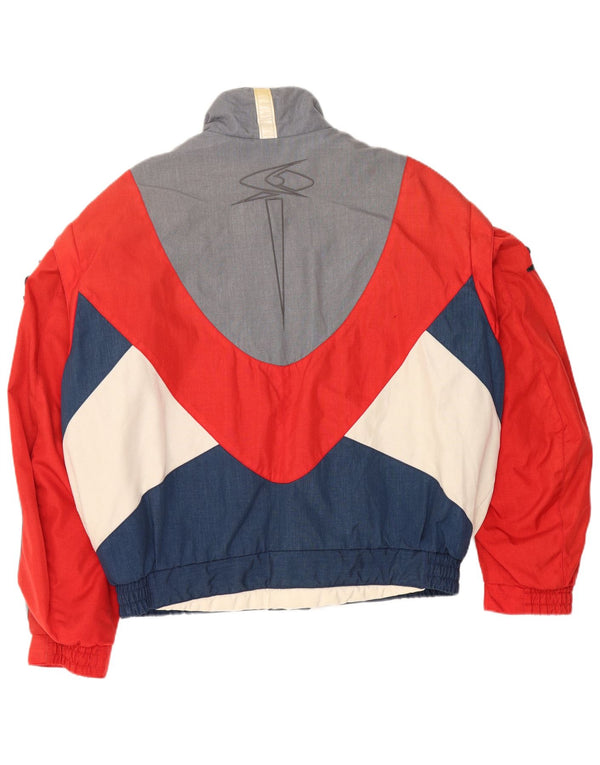 Spyke Mens Graphic Racer Jacket UK 42 XL Πολύχρωμο Nylon Colorblock