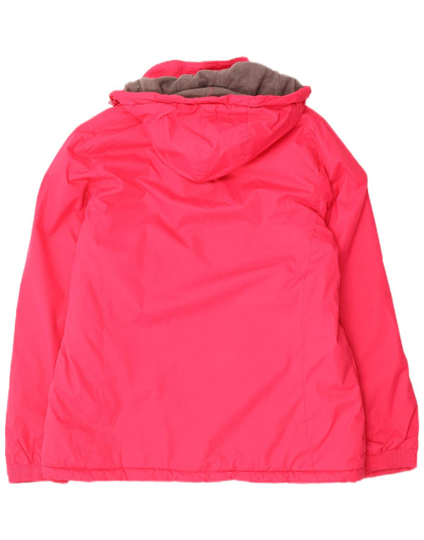 Mountain Warehouse Womens Hooded Windbreaker Jacket UK 16 Large Pink