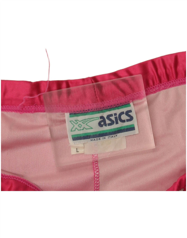 Γραφικό κολάν Asics Girls 13-14 ετών Μεγάλο Ροζ Πολυεστέρας
