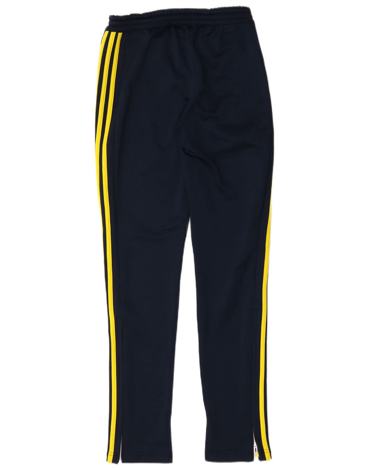 Ανδρική αθλητική φόρμα Adidas Παντελόνι Μικρό Navy Blue Polyester