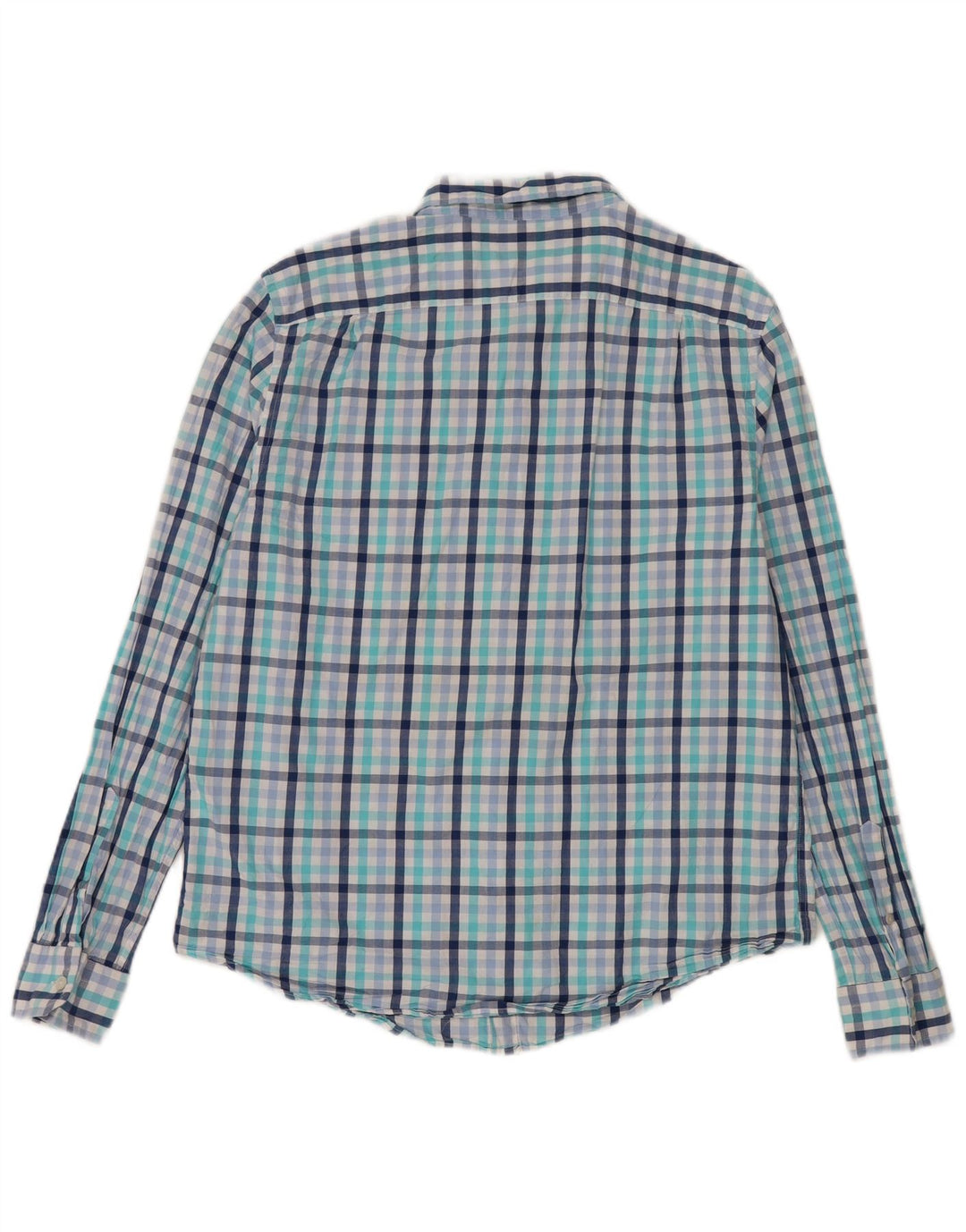 Ανδρικό πουκάμισο Nautica Classic Fit Large Blue Check Cotton
