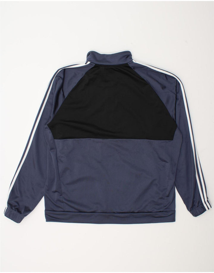 Ανδρική φόρμα Adidas Top Jacket 2XL Navy Blue Colorblock Polyester