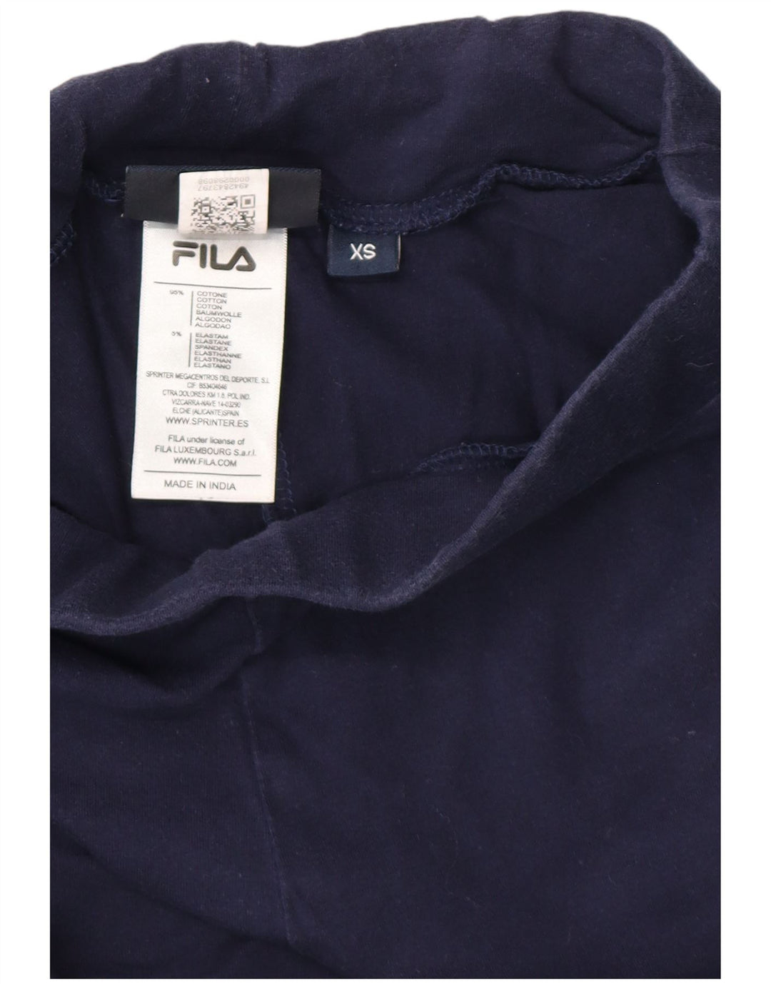 Γυναικεία γραφικά κολάν FILA Capri UK 4 XS Navy Blue Cotton