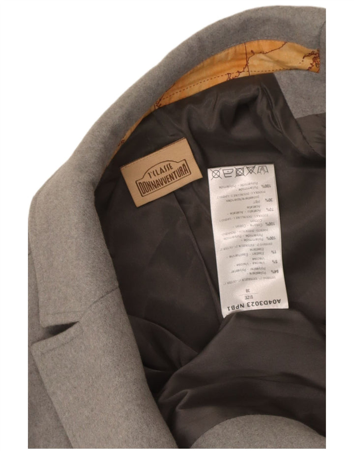 ALVIERO MARTINI Γυναικείο μπουφάν σακάκι με επένδυση IT 38 XS Grey Colourblock