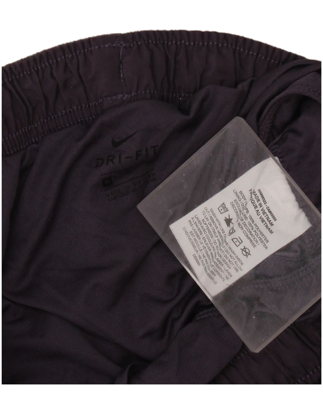 Γυναικείο αθλητικό σορτς NIKE Dri Fit UK 14 μεσαίου πορφυρού πολυεστέρα