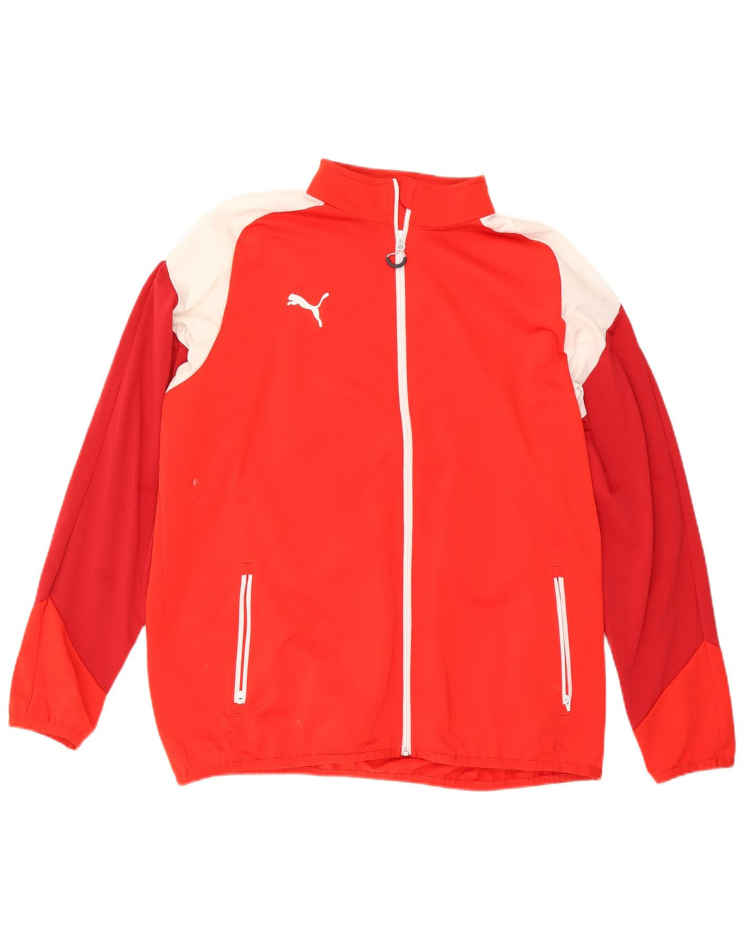 Ανδρική φόρμα Puma Top Jacket 2XL Red Colourblock Polyester