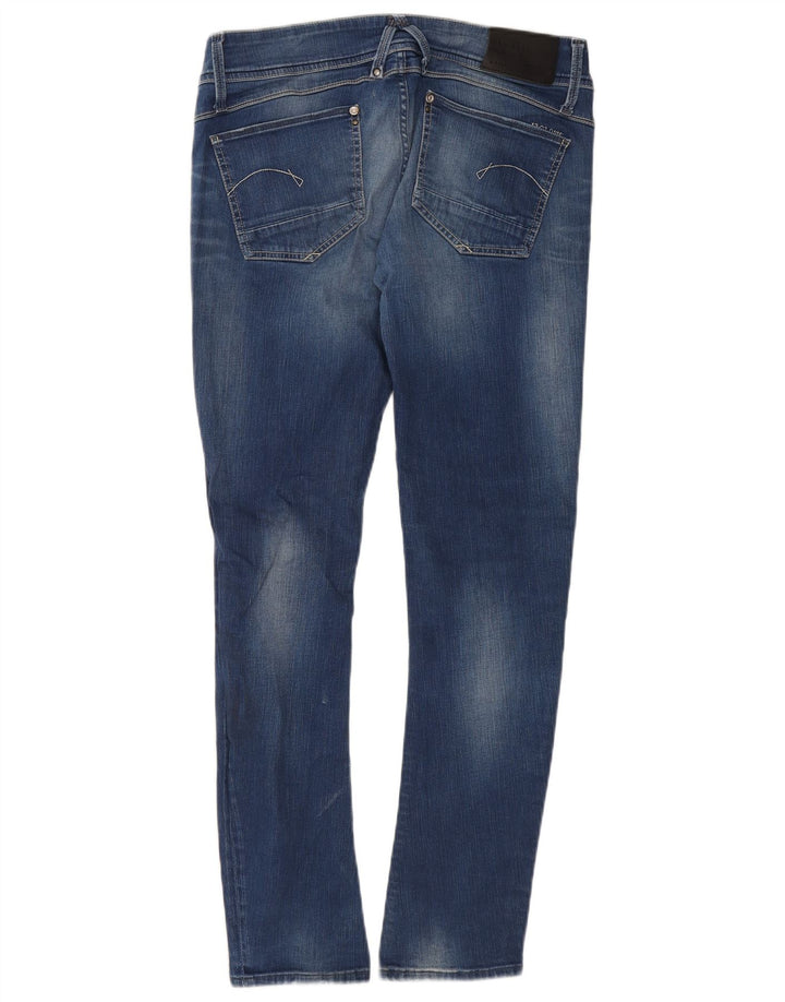 G-STAR Womens Slim Jeans W32 L30 Blue Cotton