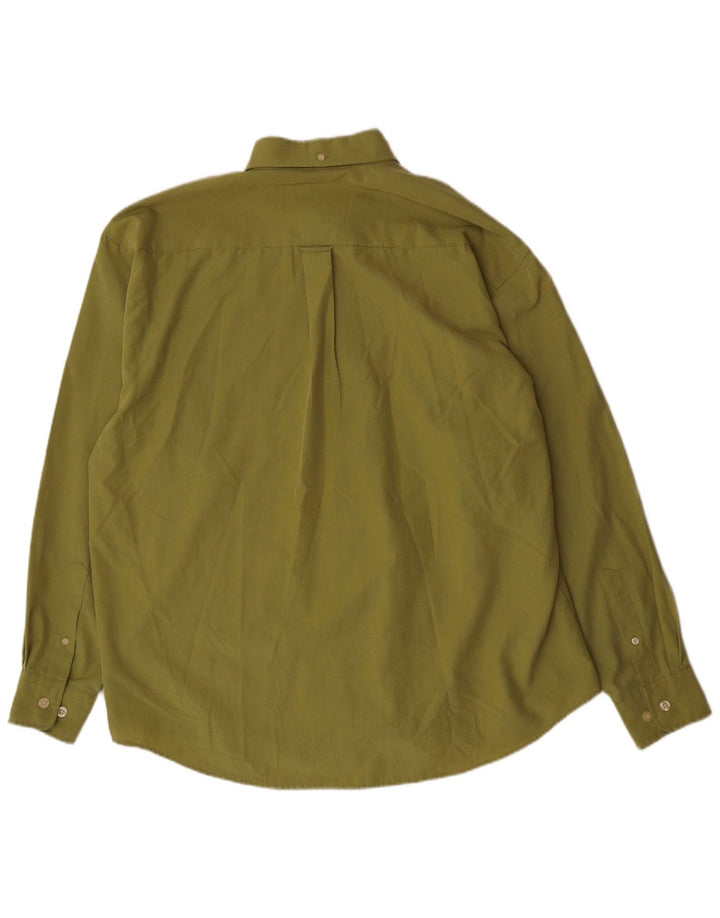 BEN SHERMAN Ανδρικό πουκάμισο XL Πράσινο Houndstooth