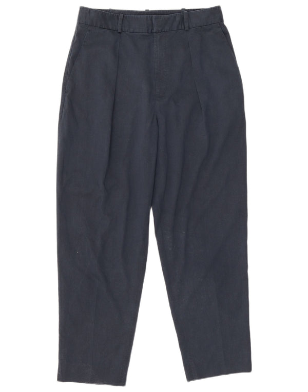 Γυναικείο κομμένο παντελόνι Polo Ralph Lauren US 6 Medium W28 L24 Navy Blue